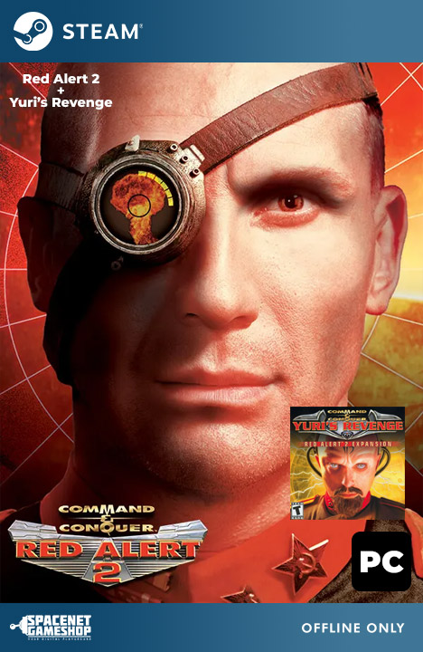 Command & Conquer: Red Alert 2 and Yuri’s Revenge Bundle Steam [Offline Only]